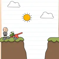 Brain Test: Tricky Puzzles Level 596 answer – The Frog Must Get to the Other Side