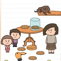 Brain Test: Tricky Puzzles Level 610 answer – Which One Ate the Cookies?!