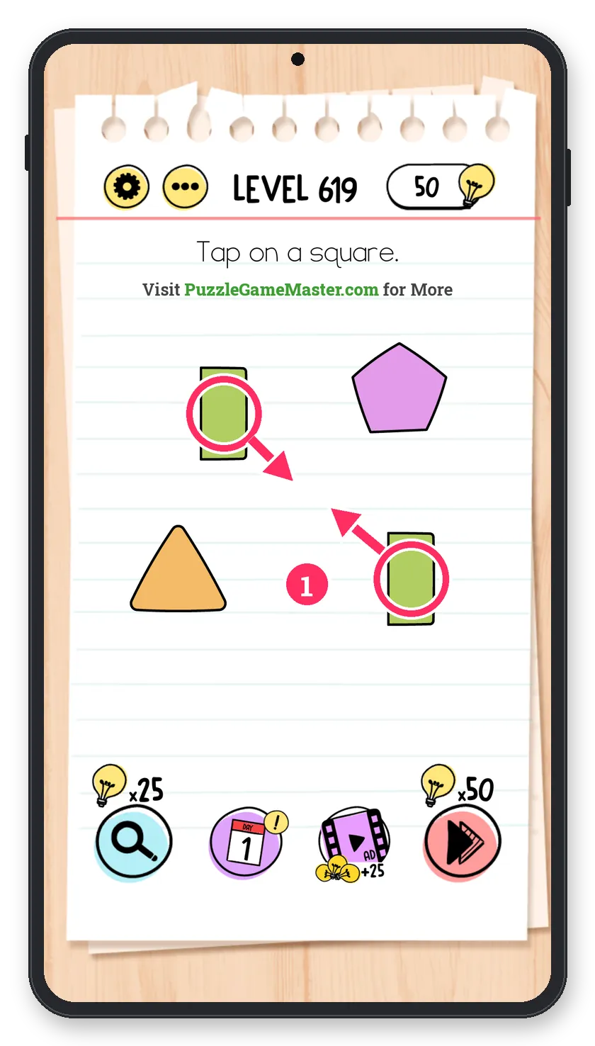 Brain Test: Tricky Puzzles Level 619 step 1: Join them
