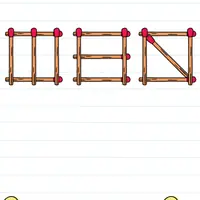 Brain Test: Tricky Puzzles Level 63 answer – Remove 6 Sticks and Make It a 10