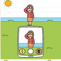 Brain Test: Tricky Puzzles Level 636 answer – She Wants You to Take a Good Photo