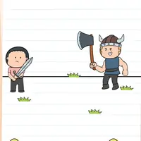 Brain Test: Tricky Puzzles Level 639 answer – Defeat the Viking