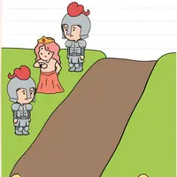 Brain Test: Tricky Puzzles Level 651 answer – The Princess Must Get Across the Swamp
