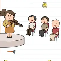 Brain Test: Tricky Puzzles Level 652 answer – She Wants to See Some Emotions From the Crowd