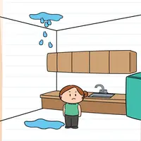 Brain Test: Tricky Puzzles Level 662 answer – Stop the Leak!