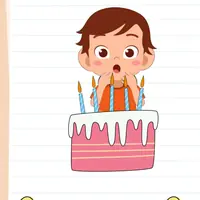 Brain Test: Tricky Puzzles Level 68 answer – Don't Tell Me You Forgot to Buy His Birthday Present!
