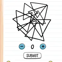 Brain Test: Tricky Puzzles Level 72 answer – How Many Squares Are There?